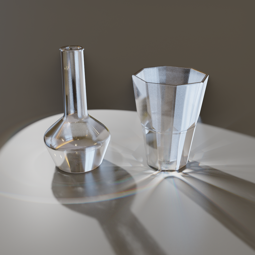 Glass for eevee - Glass 2.4 + caustics effect preview image 2